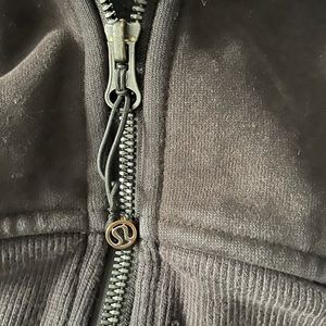 Lululemon scuba black jacket